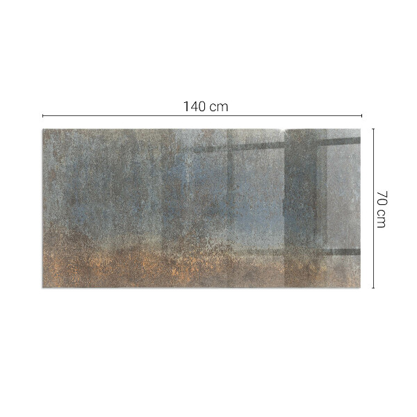 Dreptunghiulară sticlă securizată protecție sub sobă Model de textură abstractă