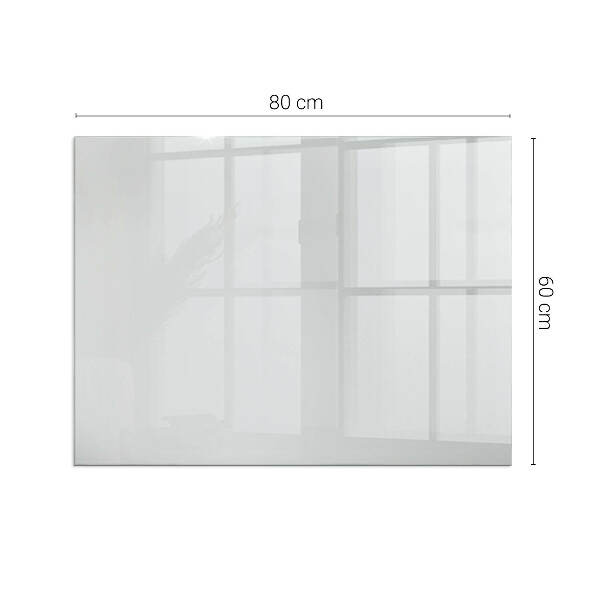 Dreptunghiulară sticlă securizată protecție sub sobă Culoare Gri