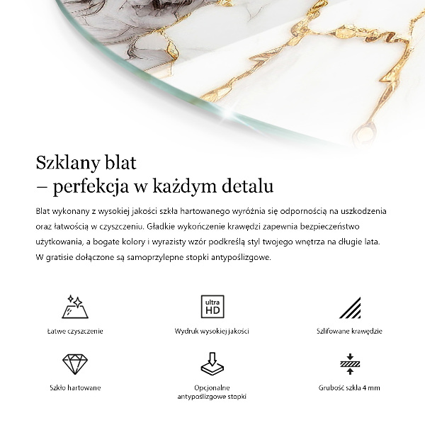 Blat pentru masă Modele de mozaic cu ornamente