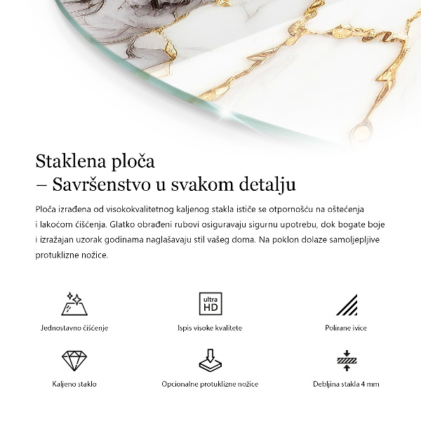 Blat pentru masă Modele de mozaic cu ornamente