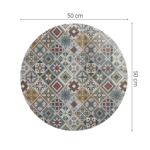 Blat pentru masă Modele de mozaic cu ornamente