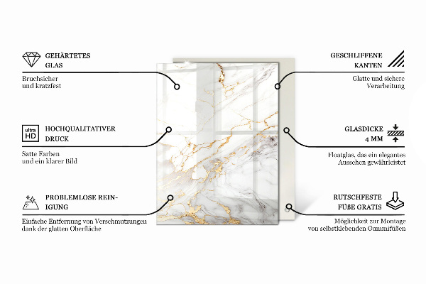 Blat masă Alb neted