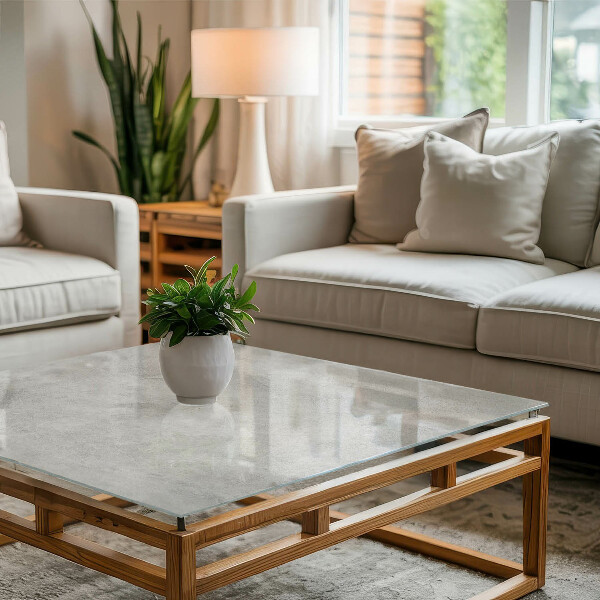 Blat masă Beton cu crăpături