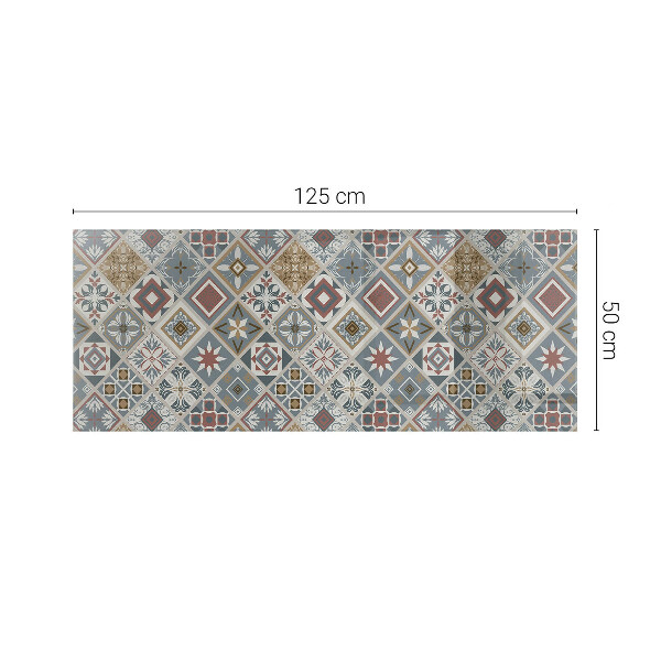 Blat masă Ornamente în stil mozaic