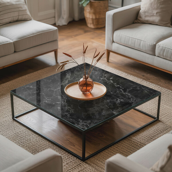 Blat masă Model de marmură cu vene