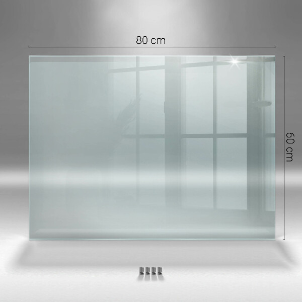 Sticlă pentru bucătărie transparent 80x60 cm