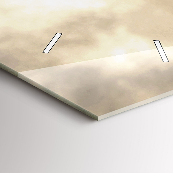 Ceas vertical de perete din sticlă Turnuri din New York