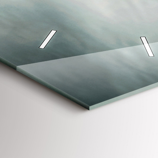 Ceas vertical de perete din sticlă Stilul motor Adrenalina