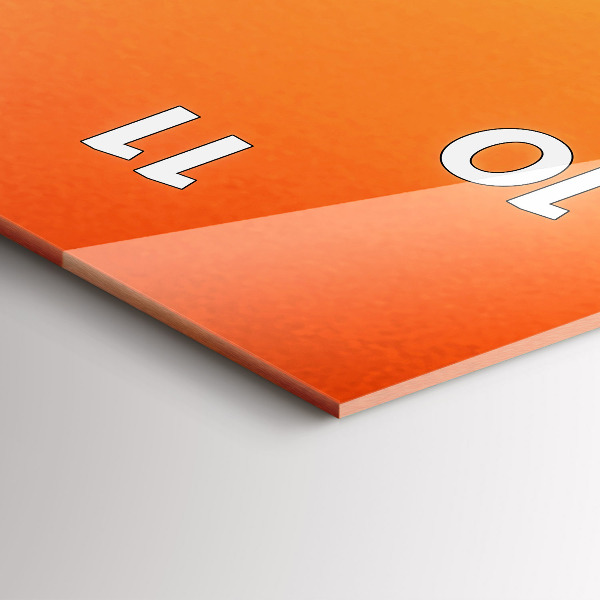 Ceas vertical de perete din sticlă Wat arun Bangkok Thailanda