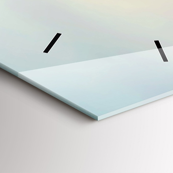 Ceas vertical de perete din sticlă Orizontul Big Ben a Londrei