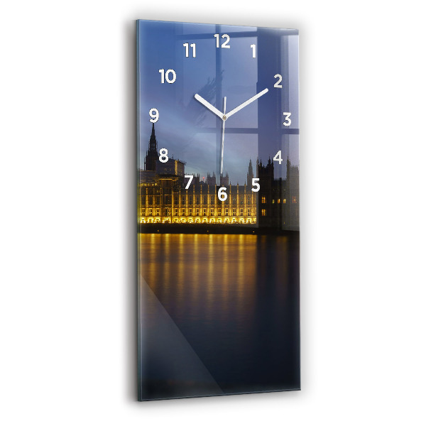 Ceas vertical de perete din sticlă Palatul Winchester Londra
