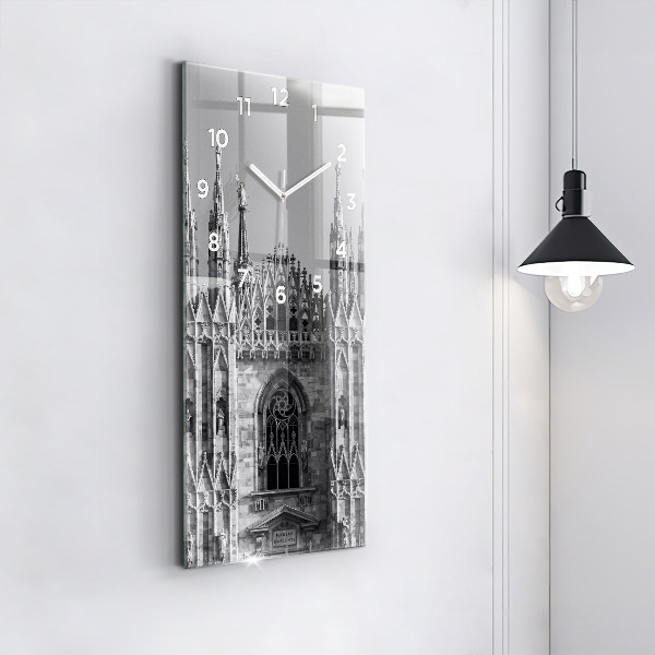 Ceas vertical de perete din sticlă Catedrala Duomo di Milano
