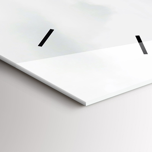 Ceas vertical de perete din sticlă Castelul Eilean Donan, Scoția