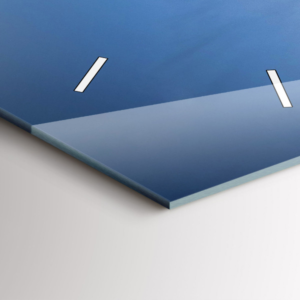 Ceas vertical de perete din sticlă Fotografie din Chicago