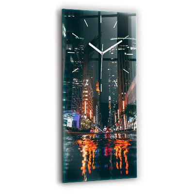 Ceas vertical de perete din sticlă Hotel Hilton din Houston