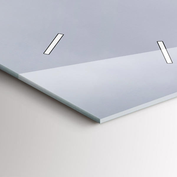 Ceas vertical de perete din sticlă Statuia Maicii Domnului din Lyon