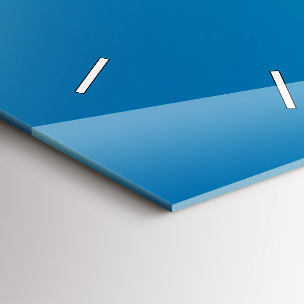 Ceas vertical de perete din sticlă Stânci din Dubrovnik