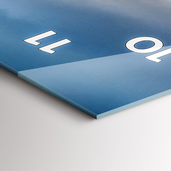 Ceas vertical de perete din sticlă Lacul Jokulsarlon Islanda