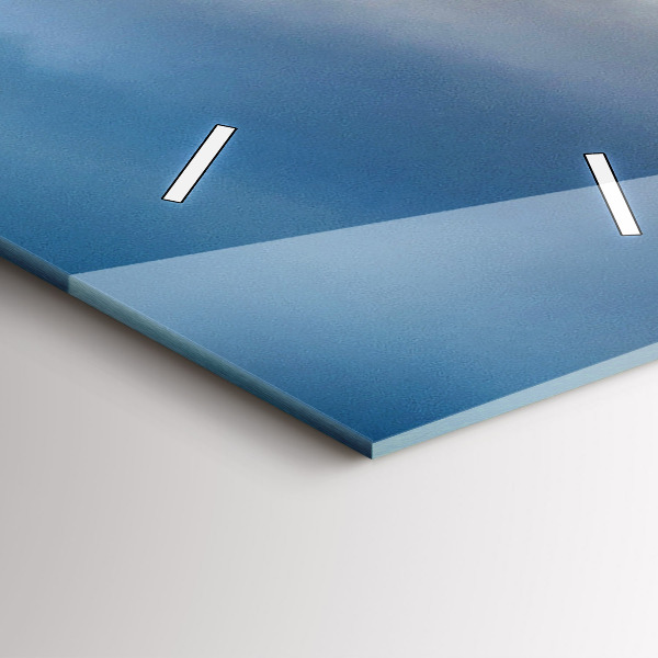 Ceas vertical de perete din sticlă Lacul Jokulsarlon Islanda