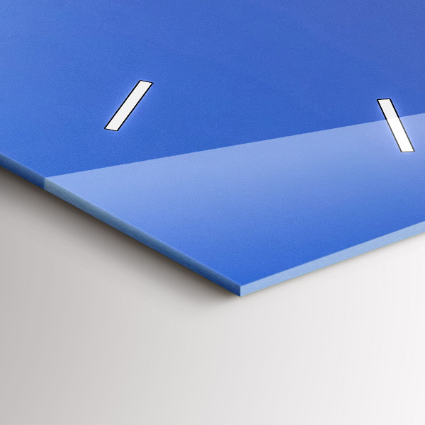 Ceas vertical de perete din sticlă Orașul iluminat noaptea