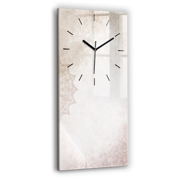Ceas vertical de perete din sticlă Model decorativ