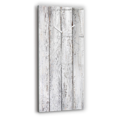 Ceas vertical de perete din sticlă Scânduri vopsite