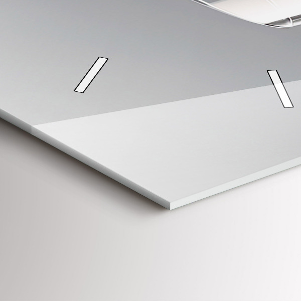 Ceas vertical de perete din sticlă Un pahar de vin roșu