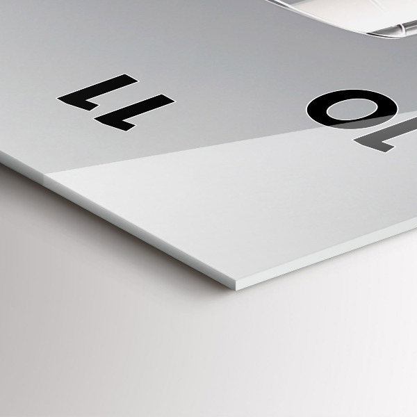 Ceas vertical de perete din sticlă Un pahar de vin roșu