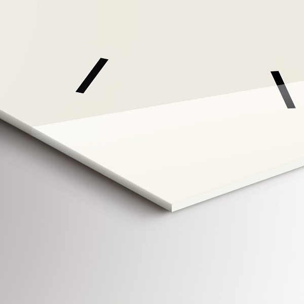 Ceas vertical de perete din sticlă Fazele lunii