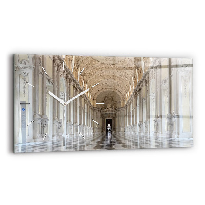 Ceas orizontale de perete din sticlă Muzeul La Veneria Reale