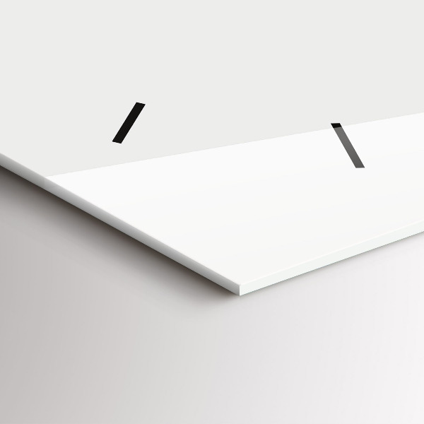 Ceas orizontale de perete din sticlă Desen cursa de ciclism