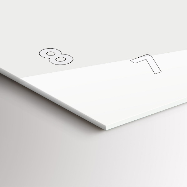 Ceas orizontale de perete din sticlă Desen cursa de ciclism