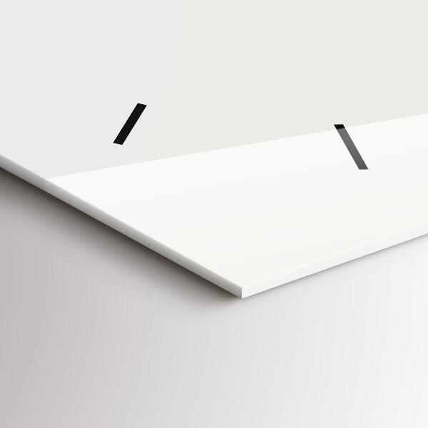 Ceas orizontale de perete din sticlă Jazz la New York