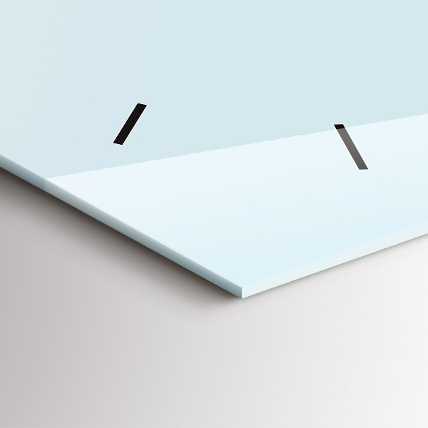 Ceas orizontale de perete din sticlă Cățeluș