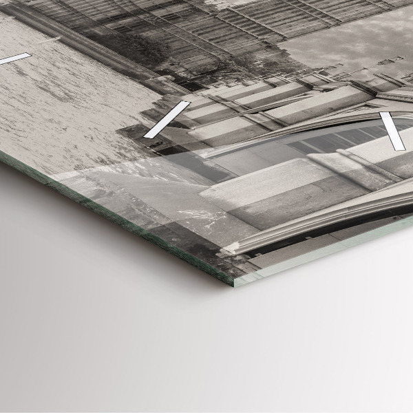 Ceas pătrat de perete din sticlă Londra Anglia Big Ben