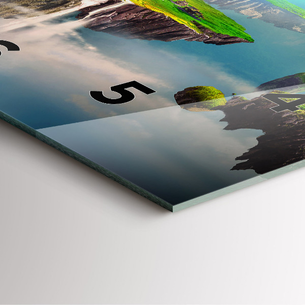 Ceas pătrat de perete din sticlă fantezie chinezească