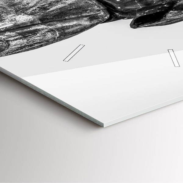 Ceas pătrat de perete din sticlă Statuia Libertății din Budapesta