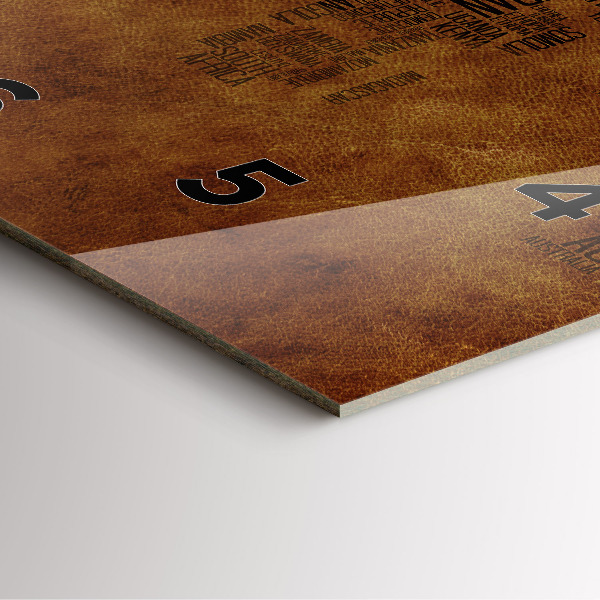 Ceas pătrat de perete din sticlă Hartă și nume de țară