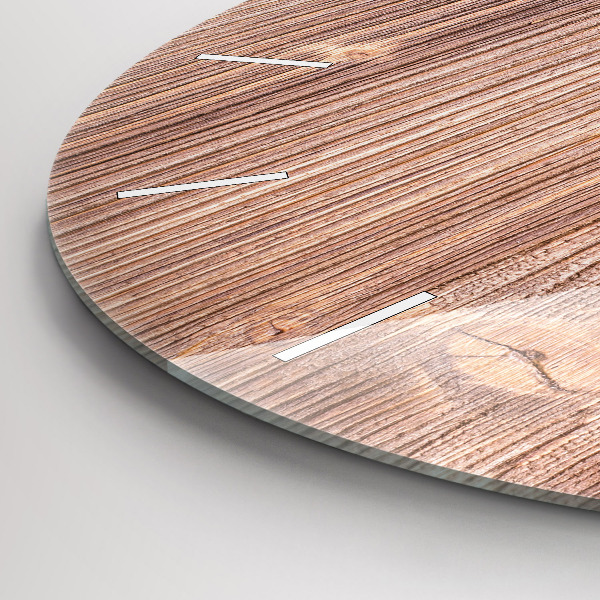 Ceas rotund de perete din sticlă Ardei