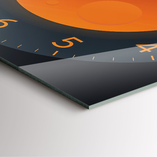 Ceas din sticlă pătrat Úplněk