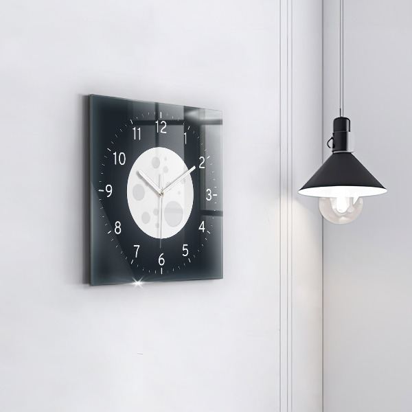 Ceas din sticlă pătrat Úplněk